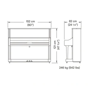 Thông Số Đàn Piano Yamaha U1J