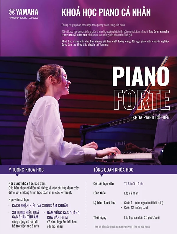 Khóa học Piano cổ điển